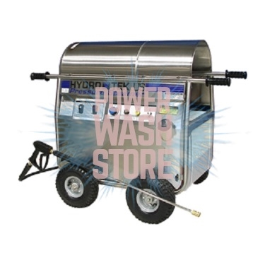 custom built softwashing skid by the Power Wash Store
